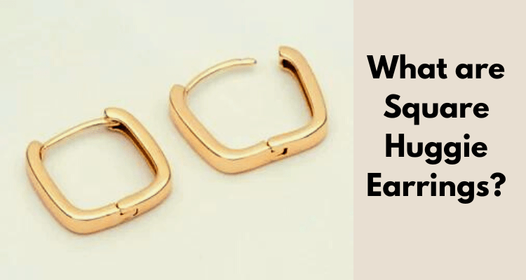 What are Square Huggie Earrings